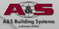 A&S Building Systems logo.